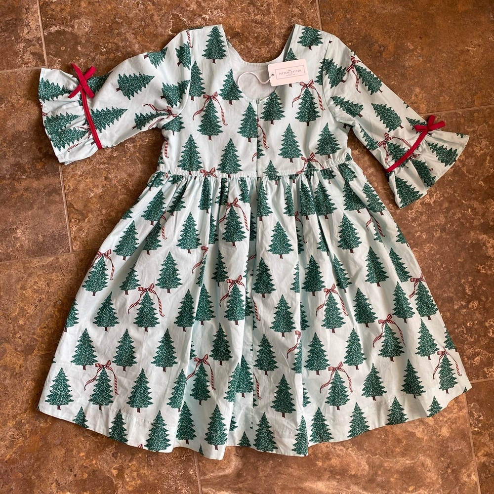 Pink Chicken Christmas Dress